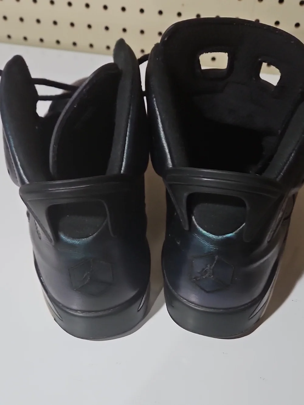 Jordan Chameleon Mens High-Top Basketball Shoes with Subtle Blue Sheen